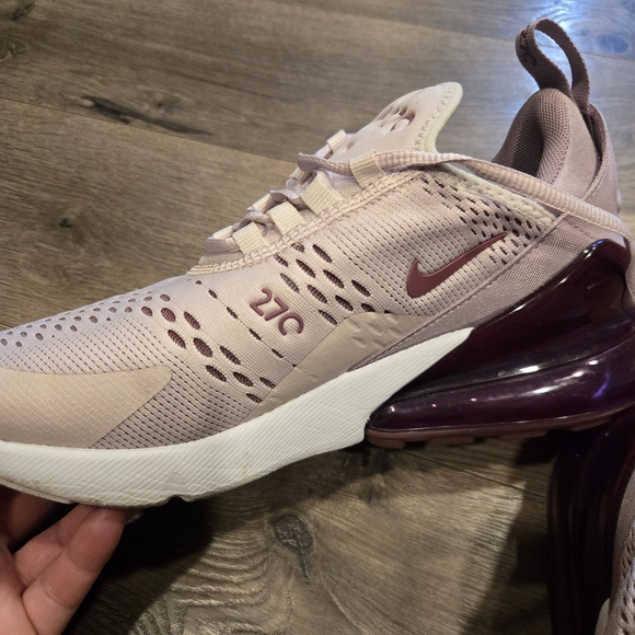 Nike Air Max 270 Barely Rose Vintage Wine B-Grade Women's Sz 8 AH6789-601 - Picture 12 of 12